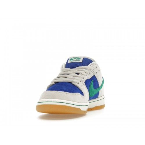 Кроссы Nike SB Dunk Low Hyper Royal Malachite - мужская сетка размеров