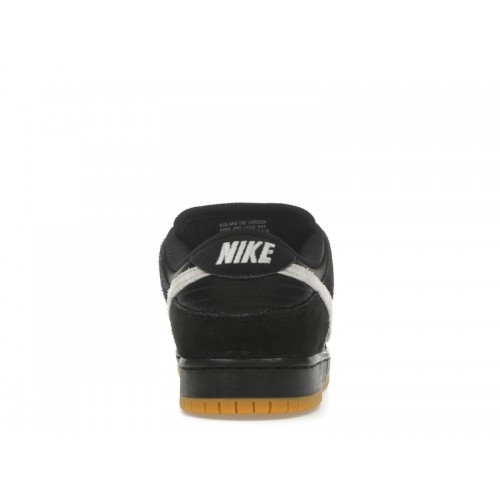 Кроссы Nike Dunk Low Pro SB Black White Gum - мужская сетка размеров