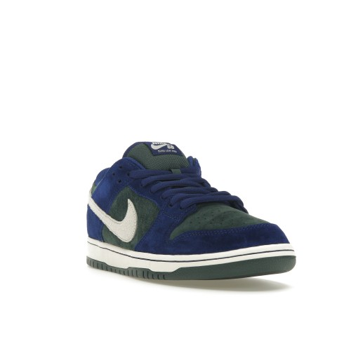 Кроссы Nike SB Dunk Low Deep Royal Blue - мужская сетка размеров