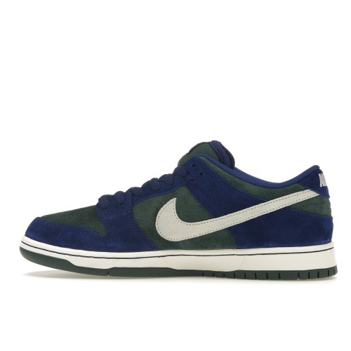 Кроссы Nike SB Dunk Low Deep Royal Blue - мужская сетка размеров