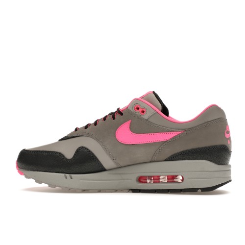 Кроссы Nike Air Max 1 SP HUF Pink Pow - мужская сетка размеров