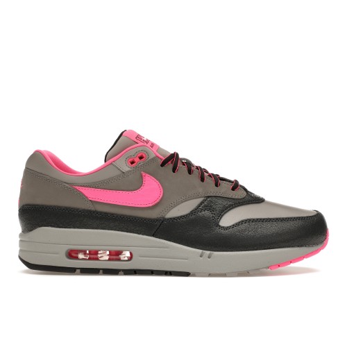 Кроссы Nike Air Max 1 SP HUF Pink Pow - мужская сетка размеров