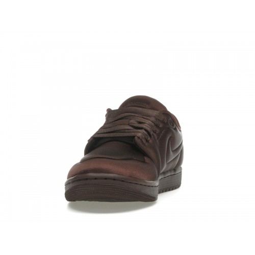 Wmns Air Jordan 1 Low Method of Make Satin Earth - женская сетка размеров