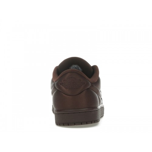 Wmns Air Jordan 1 Low Method of Make Satin Earth - женская сетка размеров