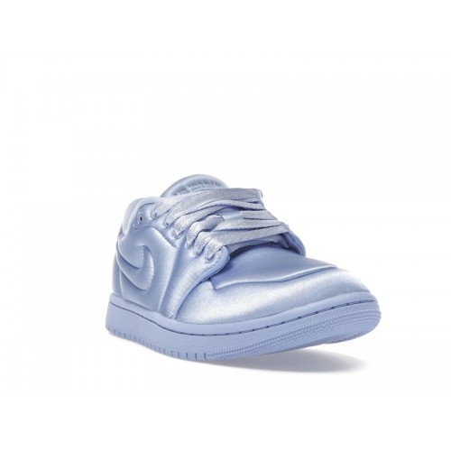 Wmns Air Jordan 1 Low Method of Make Satin Aluminum - женская сетка размеров