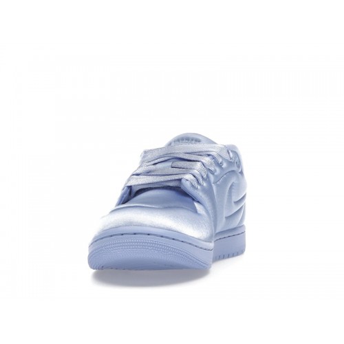 Wmns Air Jordan 1 Low Method of Make Satin Aluminum - женская сетка размеров