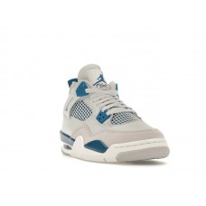 Подростковые Jordan 4 Retro Military Blue (2024) (GS)