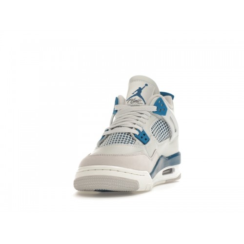 Кроссы Jordan 4 Retro Military Blue (2024) (GS) - подростковая сетка размеров