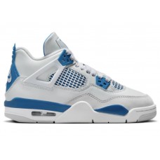 Подростковые кроссовки Jordan 4 Retro Military Blue (2024) (GS)