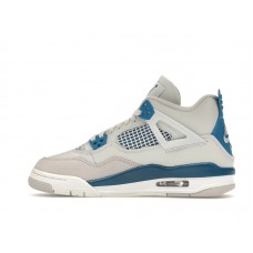 Подростковые Jordan 4 Retro Military Blue (2024) (GS)
