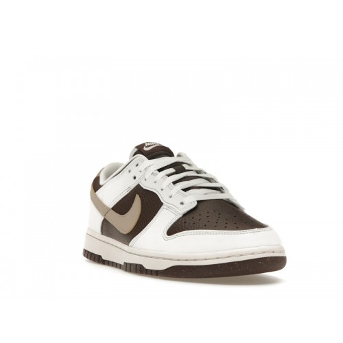 Кроссы Nike Dunk Low Next Nature Summit White Baroque Brown - мужская сетка размеров