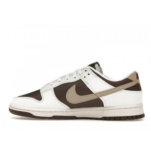 Кроссы Nike Dunk Low Next Nature Summit White Baroque Brown - мужская сетка размеров