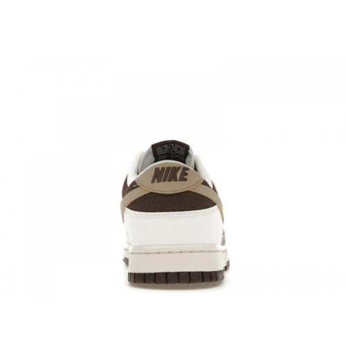 Кроссы Nike Dunk Low Next Nature Summit White Baroque Brown - мужская сетка размеров