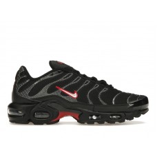 Кроссовки Nike Air Max Plus Black University Red Metallic Silver