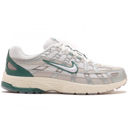 Кроссы Nike P-6000 Premium Light Bone Bicoastal Green - мужская сетка размеров