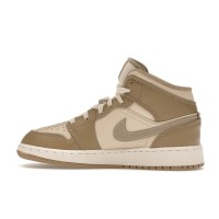 Подростковые Jordan 1 Mid Legend Brown (GS)