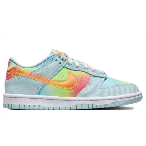 Кроссы Nike Dunk Low Heat Map (GS) - подростковая сетка размеров