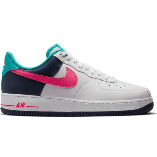 Кроссы Nike Air Force 1 Low 07 90s Neon - мужская сетка размеров