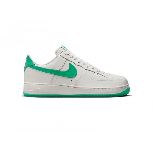 Кроссы Nike Air Force 1 Low 07 Platinum Tint Stadium Green - мужская сетка размеров