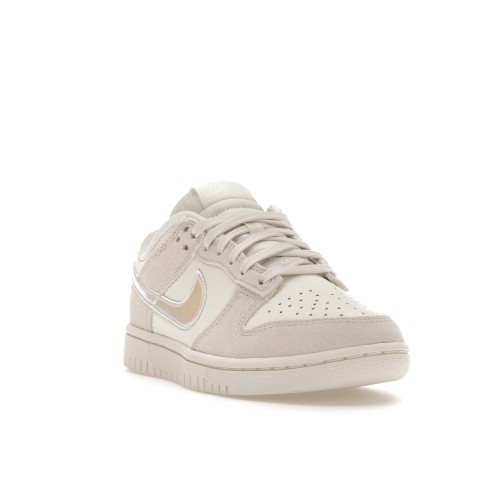 Кроссы Nike Dunk Low Sail Iridescent Swoosh (W) - женская сетка размеров