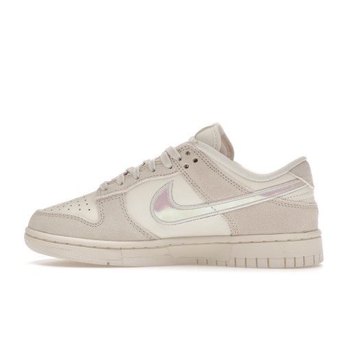 Кроссы Nike Dunk Low Sail Iridescent Swoosh (W) - женская сетка размеров