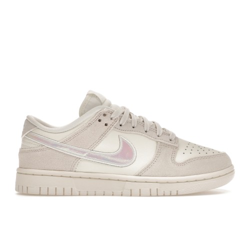 Кроссы Nike Dunk Low Sail Iridescent Swoosh (W) - женская сетка размеров