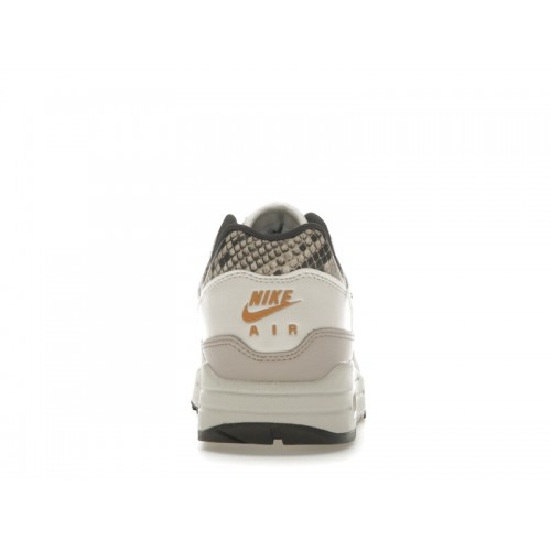 Кроссы Nike Air Max 1 Snakeskin Light Orewood Brown (W) - женская сетка размеров