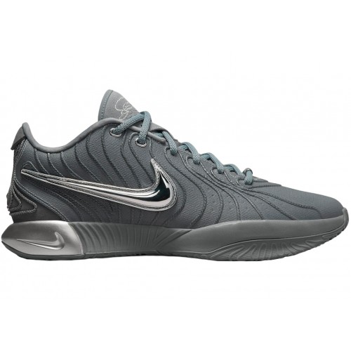 Кроссы Nike LeBron 21 Cool Grey - мужская сетка размеров