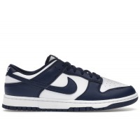 Nike Dunk Low White Midnight Navy