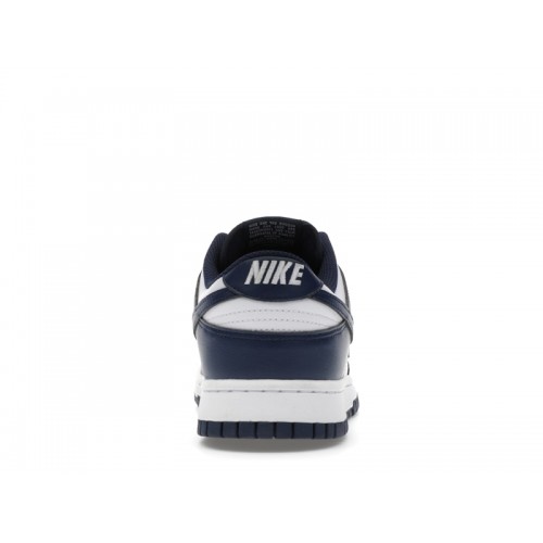Nike Dunk Low Midnight Navy 2025 - мужская сетка размеров