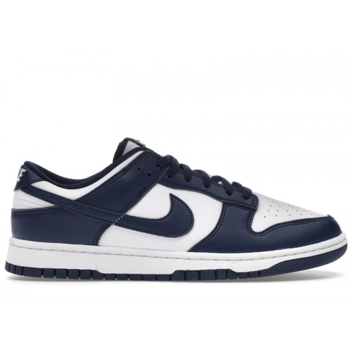 Nike Dunk Low Midnight Navy 2025 - мужская сетка размеров