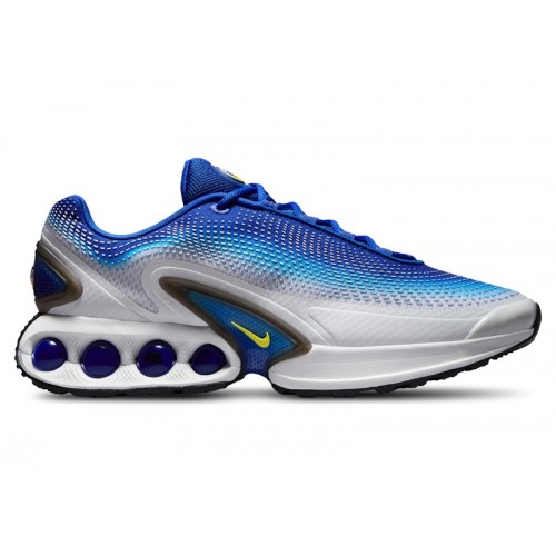 Кроссы Nike Air Max Dn Racer Blue Vibrant Yellow - мужская сетка размеров