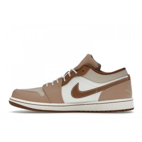Кроссы Jordan 1 Low SE Hemp Light British Tan - мужская сетка размеров