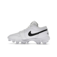 Подростковые Jordan 1 Low Cleat White Black (GS)