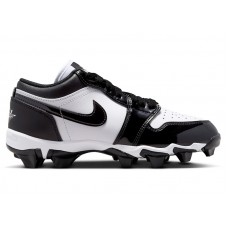 Подростковые Jordan 1 Low Cleat Patent Panda (GS)