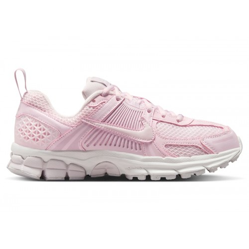 Кроссы Nike Vomero 5 Pearl Pink Bleached Lilac Summit White Vast Grey (GS) - подростковая сетка размеров
