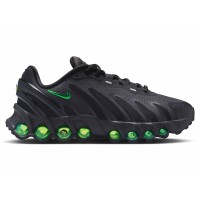 Подростковые кроссовки Nike Air Max Dn8 Black Green Strike Dark Smoke Grey (GS)