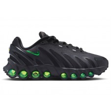 Подростковые кроссовки Nike Air Max Dn8 Black Green Strike Dark Smoke Grey (GS)
