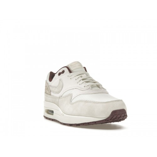Nike Air Max 1 Light Orewood Brown Burgundy Crush - мужская сетка размеров