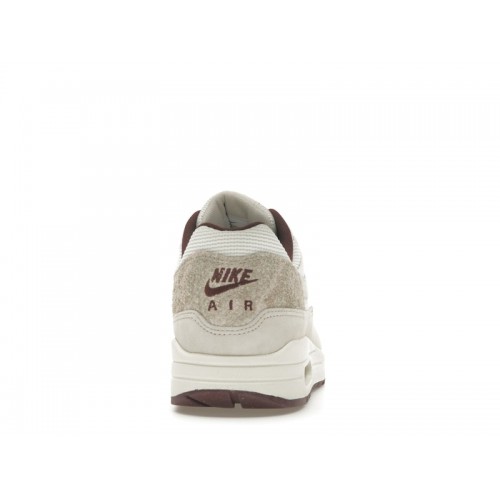 Nike Air Max 1 Light Orewood Brown Burgundy Crush - мужская сетка размеров