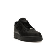 Кроссовки Nike Air Force 1 Low SP Triple Black Perforated