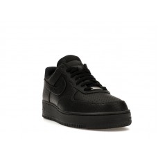 Кроссовки Nike Air Force 1 Low SP Triple Black Perforated