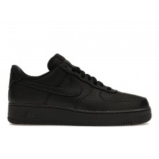 Кроссовки Nike Air Force 1 Low SP Triple Black Perforated