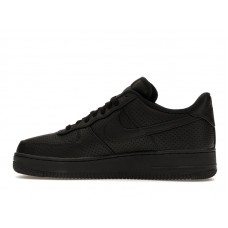 Кроссовки Nike Air Force 1 Low SP Triple Black Perforated