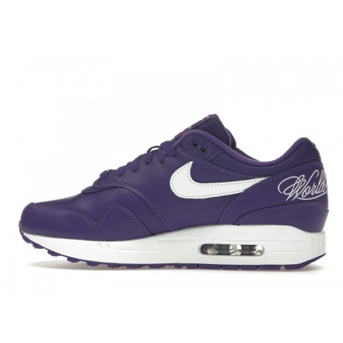 Nike Air Max 1 87 SP Supreme Varsity Purple - мужская сетка размеров