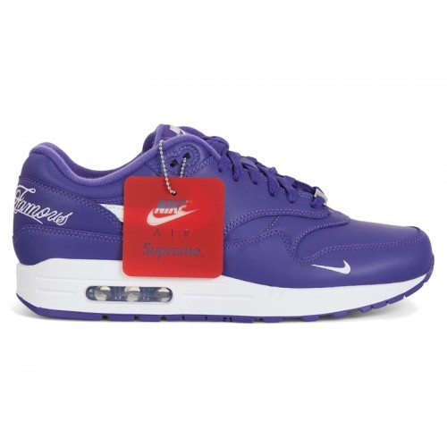 Кроссы Nike Air Max 1 87 SP Supreme Varsity Purple - мужская сетка размеров