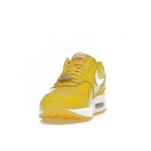 Кроссы Nike Air Max 1 87 SP Supreme Speed Yellow - мужская сетка размеров