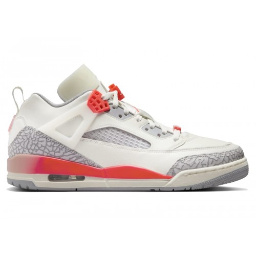 Кроссы Jordan Spizike Low PSG Paris Saint-Germain Sail Infrared - мужская сетка размеров