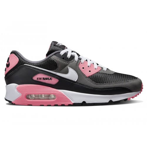 Кроссы Nike Air Max 90 Black Sunset Pulse - мужская сетка размеров