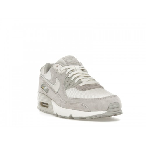 Кроссы Nike Air Max 90 Light Iron Ore Phantom - мужская сетка размеров